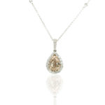 William Thomas Rose Gold Diamond Necklace